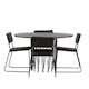 Matgrupp furniture/fashion Stone med 4 Kenth Stolar
