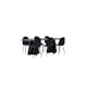 Matgrupp Venture Home Bootcut Oval med 6 Polar Stolar