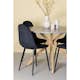 Matgrupp Venture Home Piazza Ø120 cm med 4st Polar Matstolar