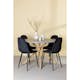 Matgrupp Venture Home Piazza Ø120 cm med 4st Polar Matstolar