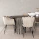 Matgrupp furniture/fashion Stone med 4 Limhamn Light Stolar och 2 Limhamn Stolar