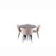 Matgrupp furniture/fashion Stone med 4 Limhamn Light Stolar och 2 Limhamn Stolar