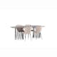 Matgrupp furniture/fashion Stone med 4 Limhamn Light Stolar