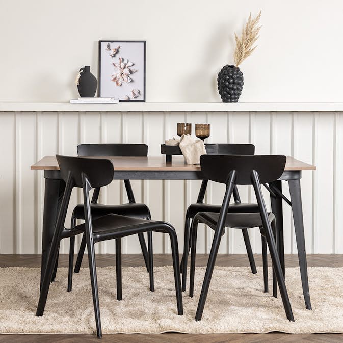 Matgrupp Venture Home Tempe med 4 Ursholmen Stolar