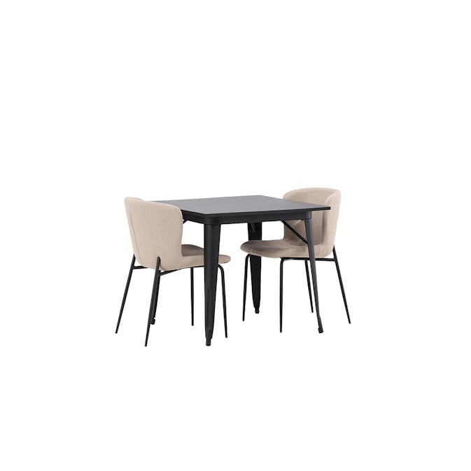 Matgrupp Venture Home Tempe med 2 Modesto Stolar