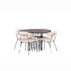 Matgrupp furniture/fashion Stone med 4 Chico Stolar Runt