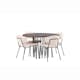 Matgrupp furniture/fashion Stone med 4 Chico Stolar Runt