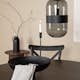 Matgrupp furniture/fashion Stone Rund med 4 Crosett Stolar
