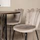 Matgrupp furniture/fashion Stone Ø120 cm med 4 Limhamn Light Stolar