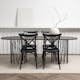 Matgrupp furniture/fashion Stone med 4 Crosett Stolar