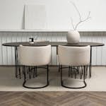 Matgrupp furniture/fashion Stone med 4 Simrishamn Stolar
