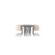 Matgrupp furniture/fashion Stone med 4 Simrishamn Stolar
