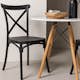 Matgrupp Venture Home Danburi Ø 60 cm med 2 Crosett Stolar