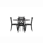 Matgrupp Venture Home Copenhagen med 4 Crosett Stolar