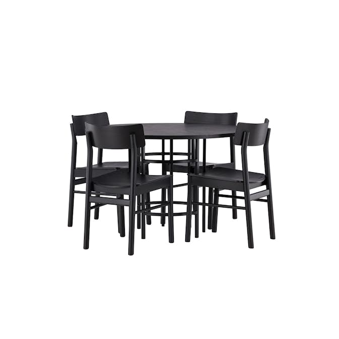 Matgrupp Venture Home Copenhagen med 4st Montros Matstolar