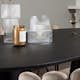 Matgrupp Venture Home Bootcut Oval med 6 Limhamn Light Stolar