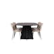 Matgrupp Venture Home Bootcut Oval med 6 Limhamn Light Stolar