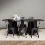 Matgrupp Venture Home Bootcut Oval med 6 st Tempe