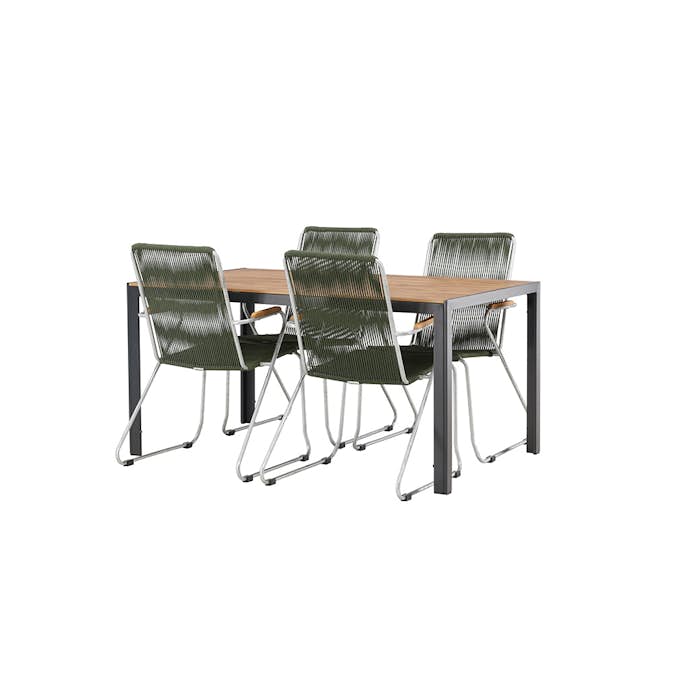 Matgrupp Venture Home Break Bord med 4 Bois Stolar