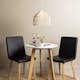 Matgrupp Venture Home Leonora Ø65 cm med 2 st Today stolar