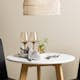 Matgrupp Venture Home Leonora Ø65 cm med 2 st Today stolar