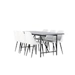 Matgrupp Venture Home Astrid med 6 Night Stolar