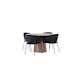 Matgrupp Venture Home Lanzo med 4 Selma Stolar