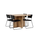 Matgrupp Venture Home Leo med 4 Kenth Stolar