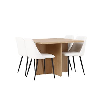 Matgrupp Venture Home Leo med 4 Night Stolar