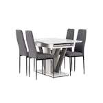 Matgrupp Venture Home Disa med 4 Petra Stolar