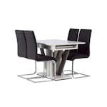 Matgrupp Venture Home Disa med 4 Tempo Stolar