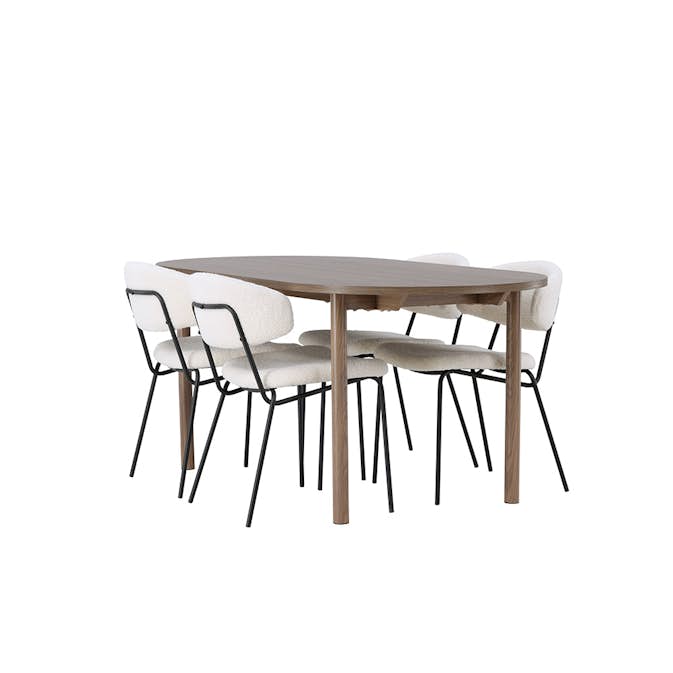 Matgrupp Venture Home Andy med 4 Chico Stolar