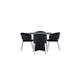 Matgrupp Venture Home Bootcut Ø110 cm med 4 st Selma stolar