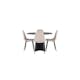 Matgrupp Venture Home Bootcut Ø110 cm med 4 st Polar stolar