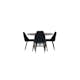 Matgrupp Venture Home Kaseidon Ø100 cm med 4 st Night stolar