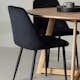Matgrupp Venture Home Yakidon Ø120 cm med 4 st Night stolar