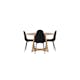 Matgrupp Venture Home Yakidon Ø120 cm med 4 st Polar stolar