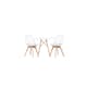 Matgrupp Venture Home Danburi Ø60 cm med 2 st Edvin stolar