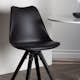 Matgrupp Venture Home Hamden Ø80 cm med 2 st Zeno stolar