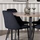 Matgrupp Venture Home Durango Ø120 cm med 4 st Night stolar