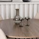 Matgrupp Venture Home Durango Ø120 cm med 4 st Polar stolar