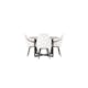 Matgrupp Venture Home Durango Ø120 cm med 4 st Rosie stolar