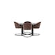 Matgrupp Venture Home Durango Ø120 cm med 4 st Evening stolar