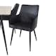 Matgrupp Venture Home Silar Ø120 cm med 4st Comfort Matstolar