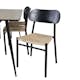 Matgrupp Venture Home Polly Ø120 cm med 6st Silar Matstolar