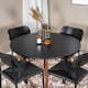 Matgrupp Venture Home Plaza med 4st Polly Stolar