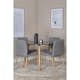 Matgrupp Venture Home Plaza Ø100 cm med 4st Mace Matstolar