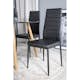 Matgrupp Venture Home Plaza Ø100 cm med 4st Slim Matstolar