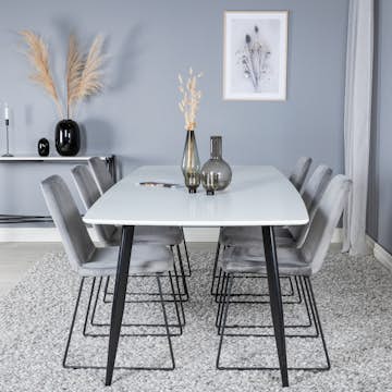 Matgrupp Venture Home Polar med 6st Muce Stolar