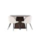 Matgrupp Venture Home Bootcut Ø110 med 4 st Velvet Stolar